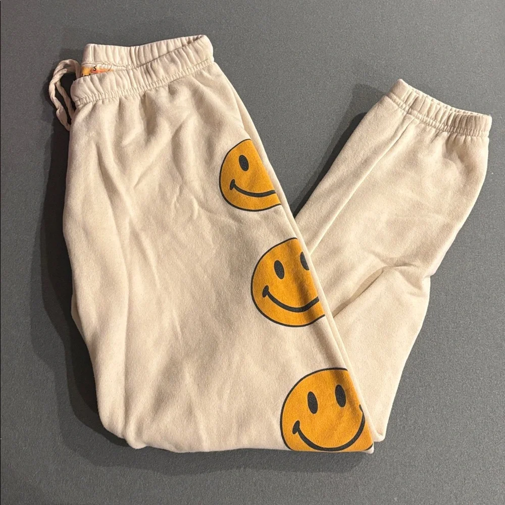 Aviator Nation Smiley Face Sweatshirt and Sweatpants (Set) - Picture 4 of 5